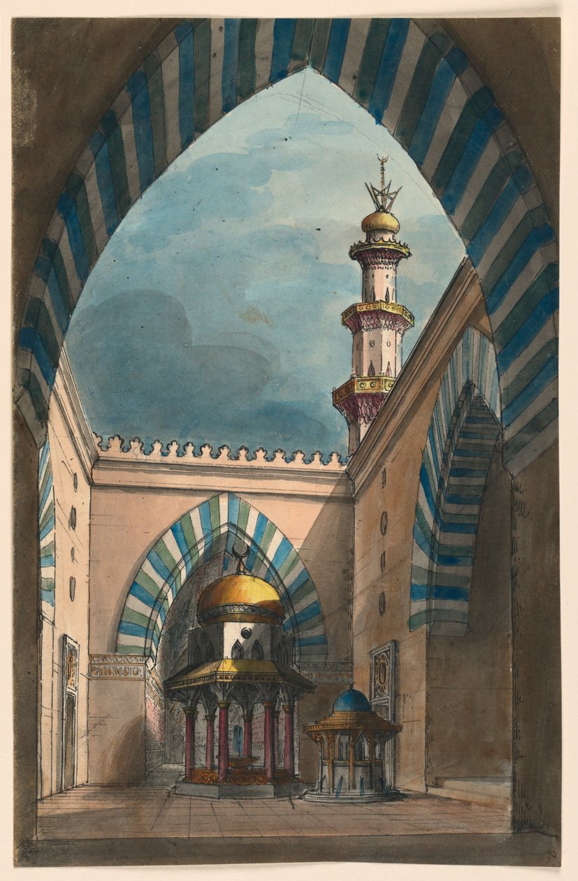 Cenário, Tribunal Oriental de Romolo Achille Liverani