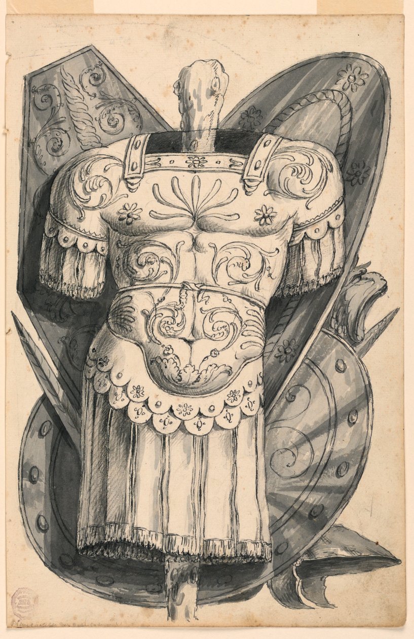 Troféu com armas de Romolo Achille Liverani