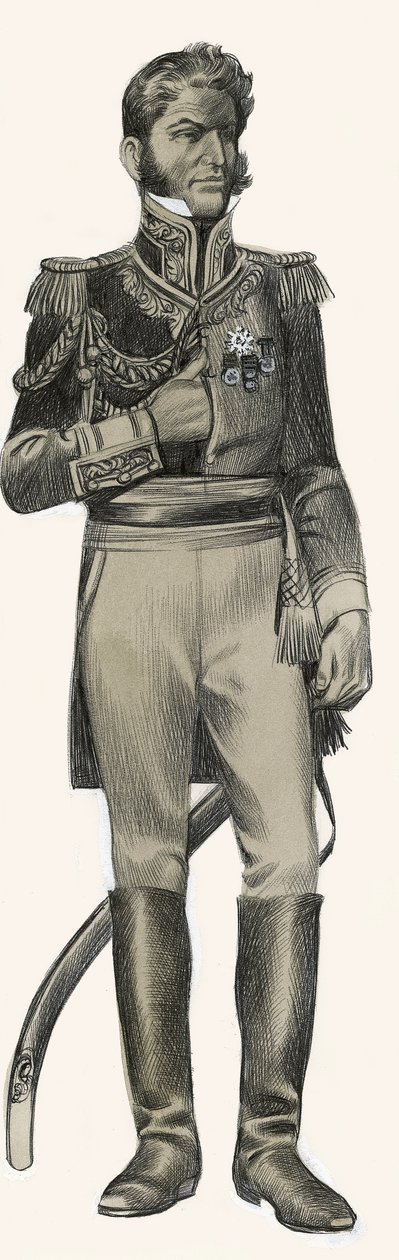 António Lopez de Santa Anna de Ron Embleton