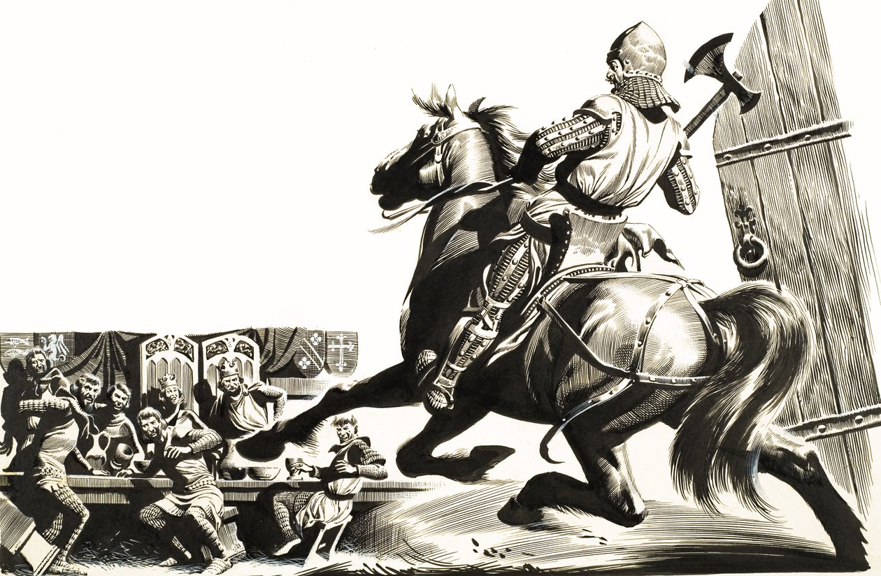Sir Gawain e o Cavaleiro Verde de Ron Embleton