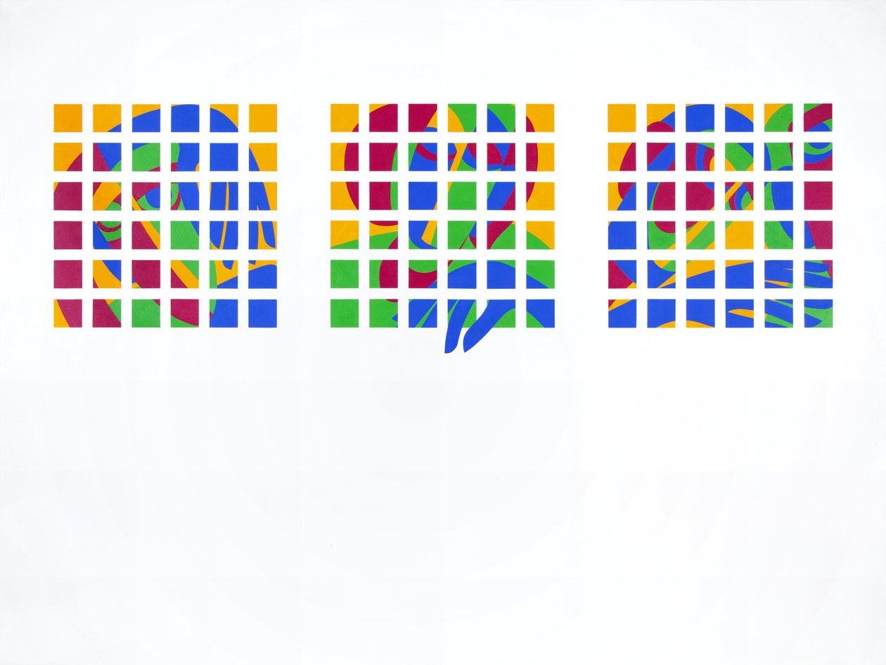 Prisioneiros de Consciência, 2004 (acrílico a bordo) de Ron Waddams