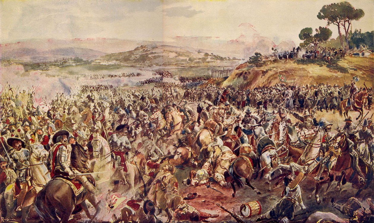 Battle of Montes Claros de Roque Gameiro