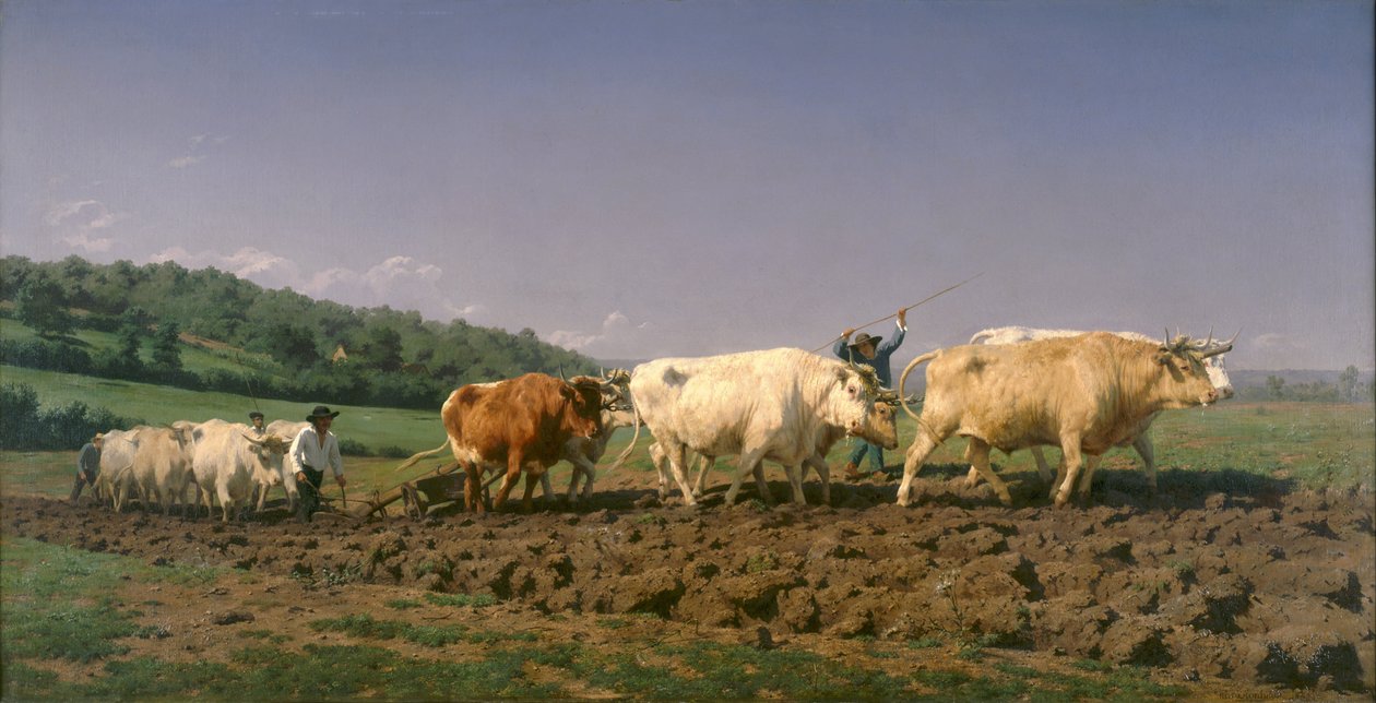 Aração em Nevers de Rosa Bonheur