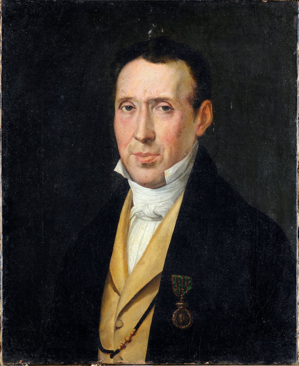Retrato de Andrea de Marchi da Recco Pintura de Rosa Carrea Bacigalupo (1794-1854) Genes, Galleria d