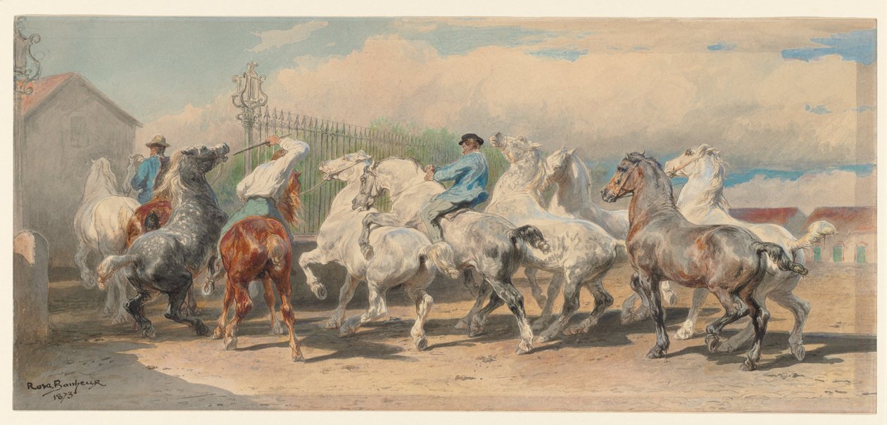 Regresso da Feira do Cavalo de Rosa Bonheur