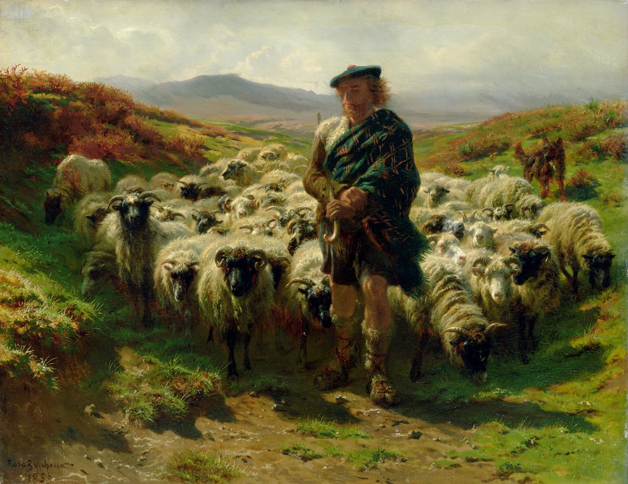 O Pastor das Terras Altas, 1859 de Rosa Bonheur