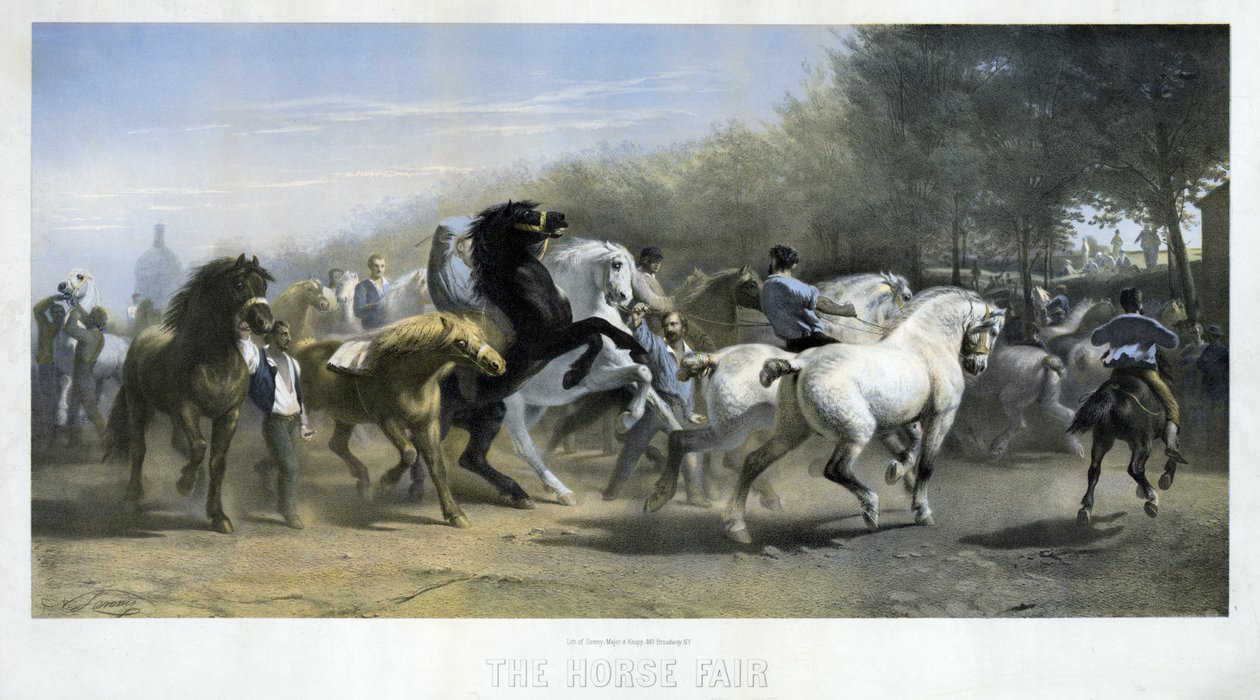 A feira do cavalo de Rosa Bonheur