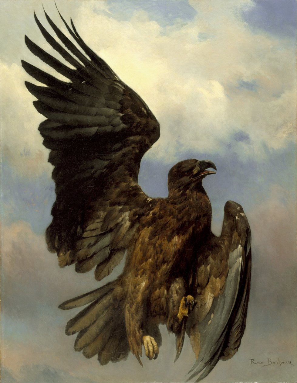 A Águia Ferida de Rosa Bonheur