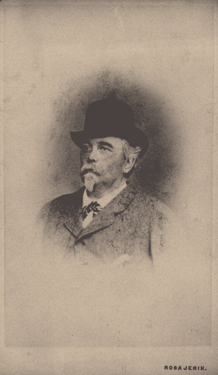 Retrato de August Zang 1807-1888 de Rosa Jenik