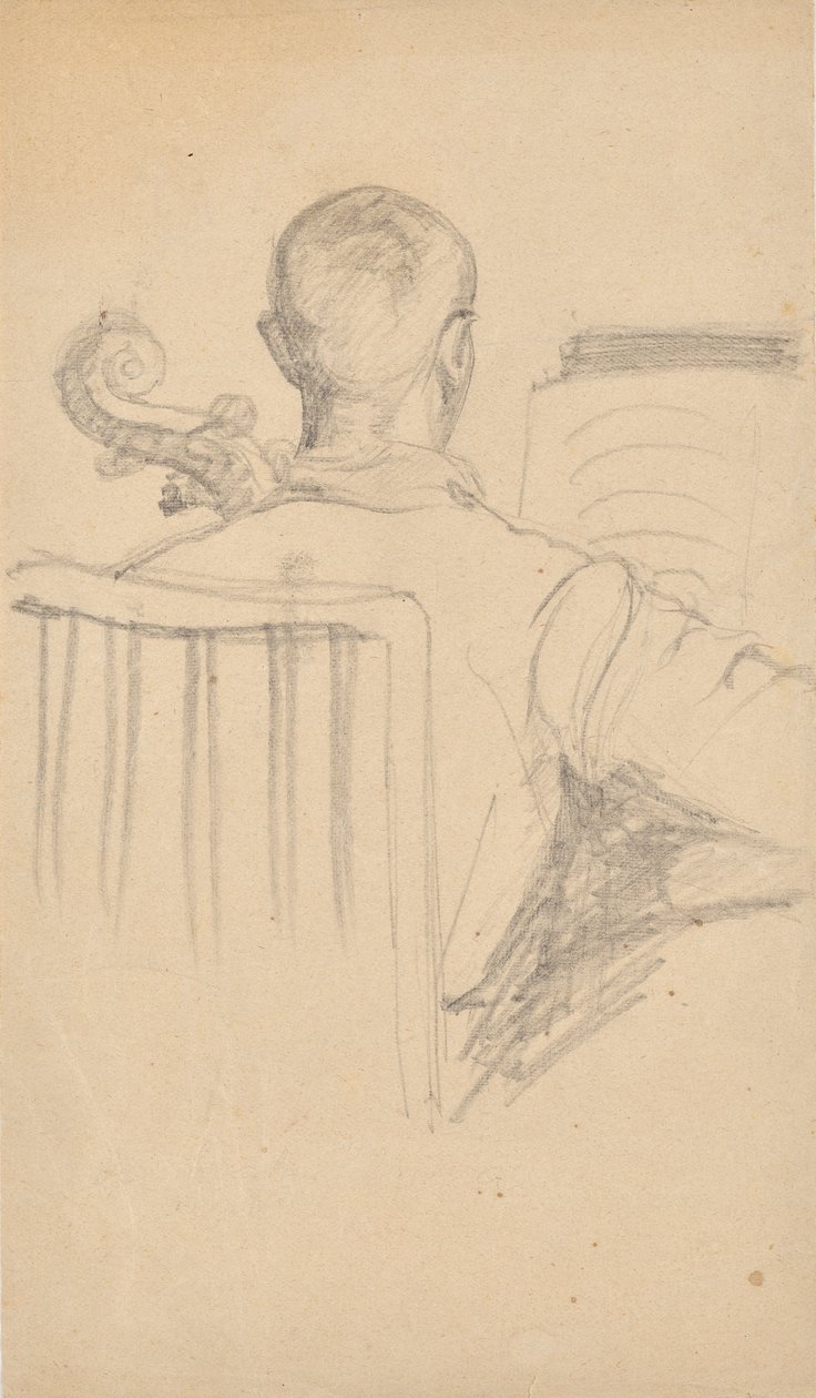 Walter Barwig tocando violoncelo de Rosa Simon Barwig