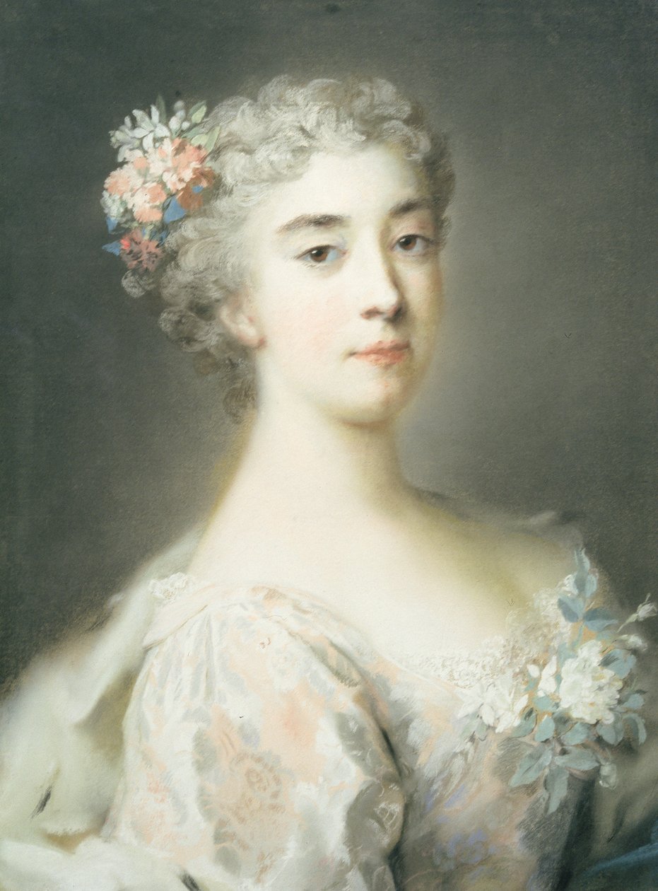 Enrichetta Anna Sofia di Modena (1702-1777), 1723 de Rosalba Giovanna Carriera