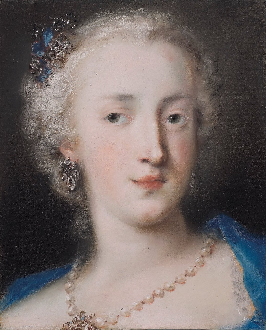 Retrato de uma mulher de Rosalba Giovanna Carriera