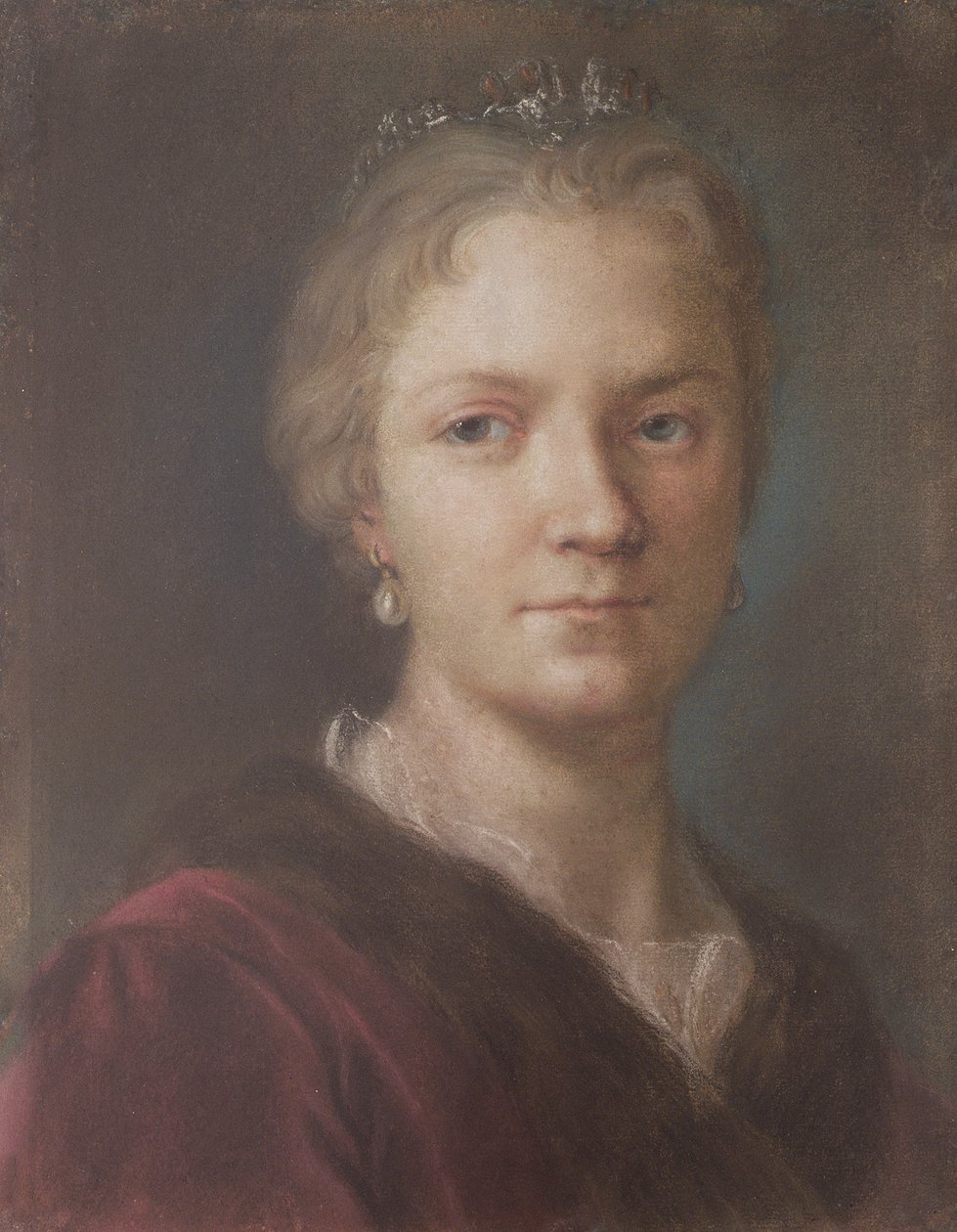 Auto-retrato de Rosalba Giovanna Carriera