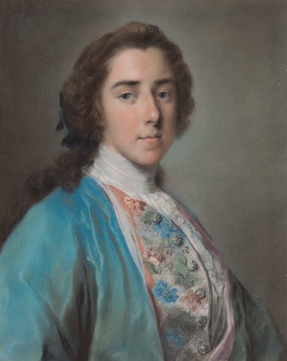 Retrato de Henry Fiennes Pelham-Clinton, nono Conde de Lincoln e segundo Duque de Newcastle de Rosalba Carriera