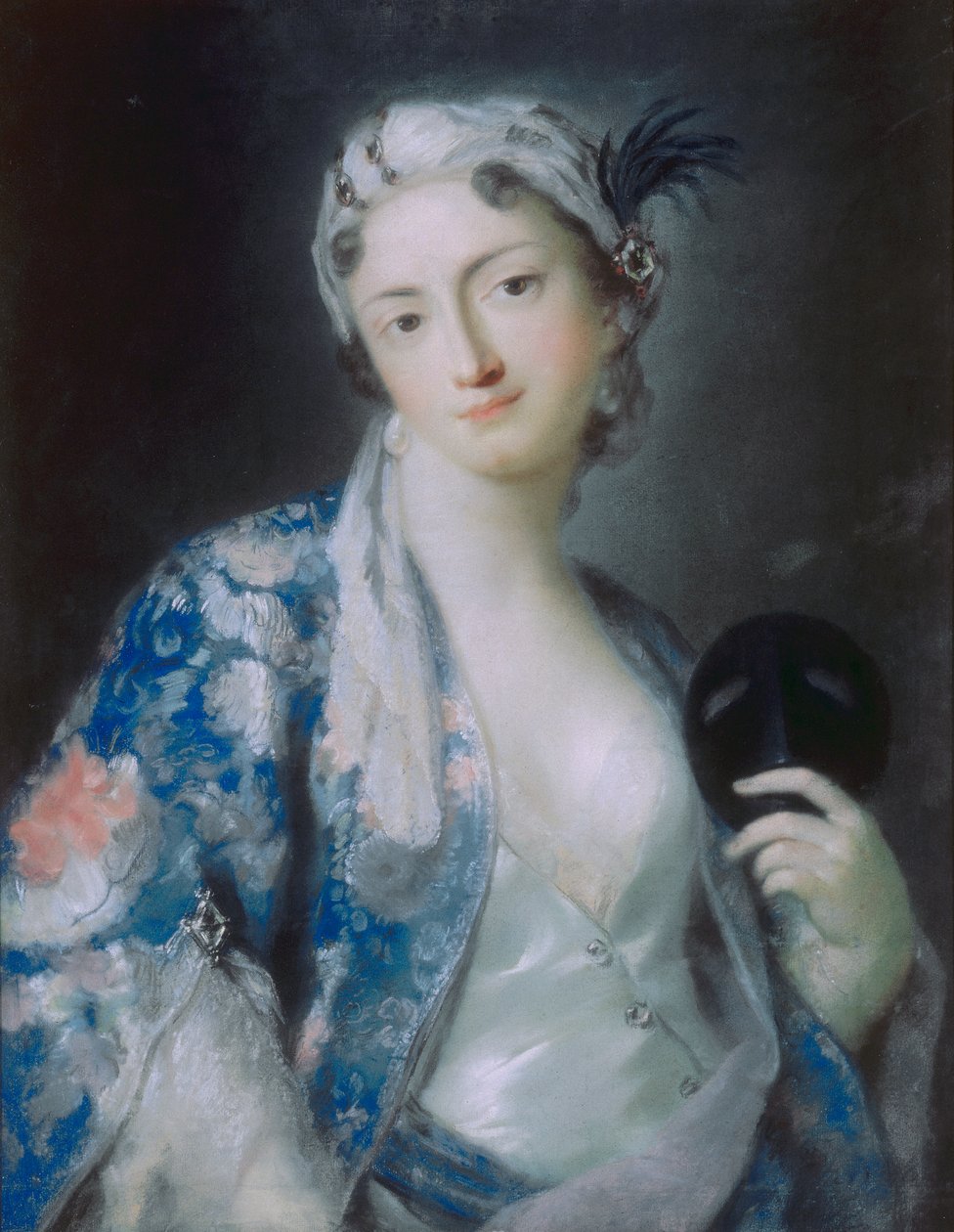 Retrato de Felicia Sartori de Rosalba Giovanna Carriera