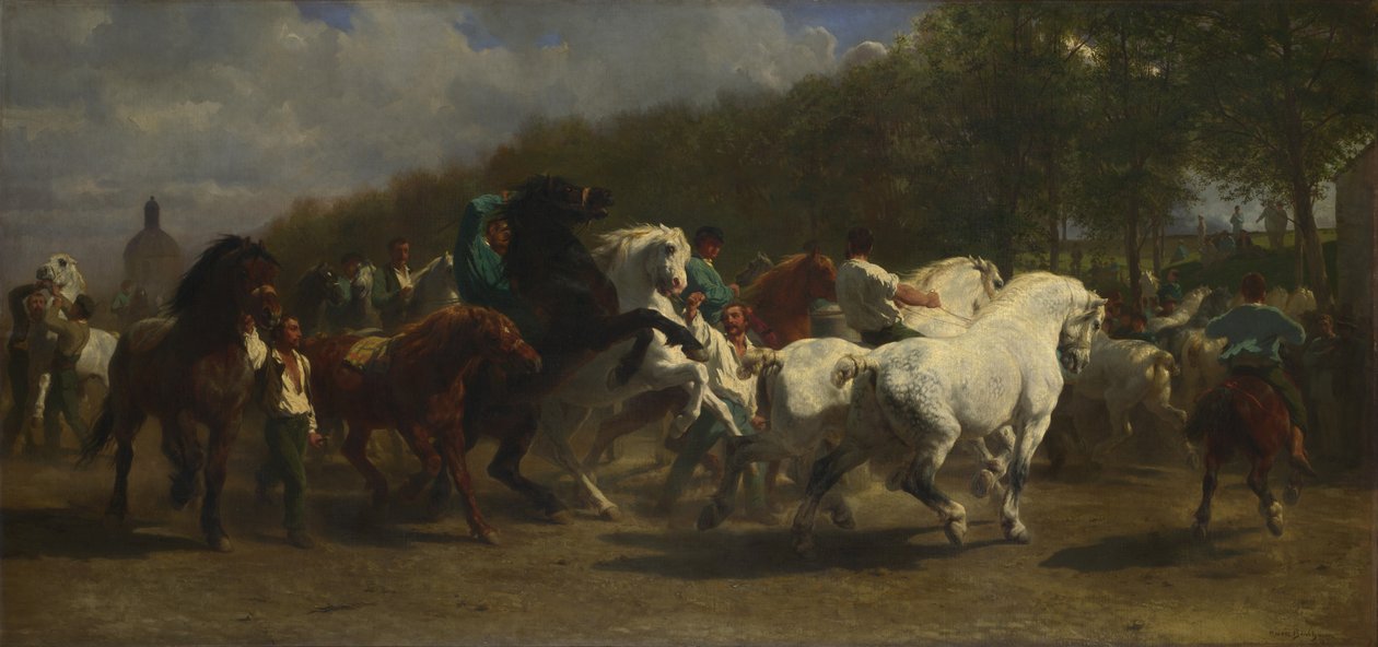 A Feira do Cavalo, 1855 de Rosa Bonheur