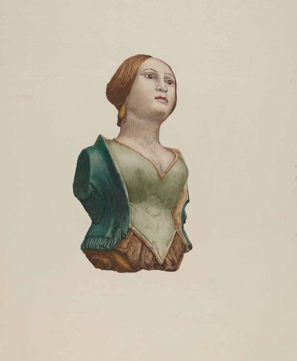 Figura de meio comprimento de Rosamond P. Gray
