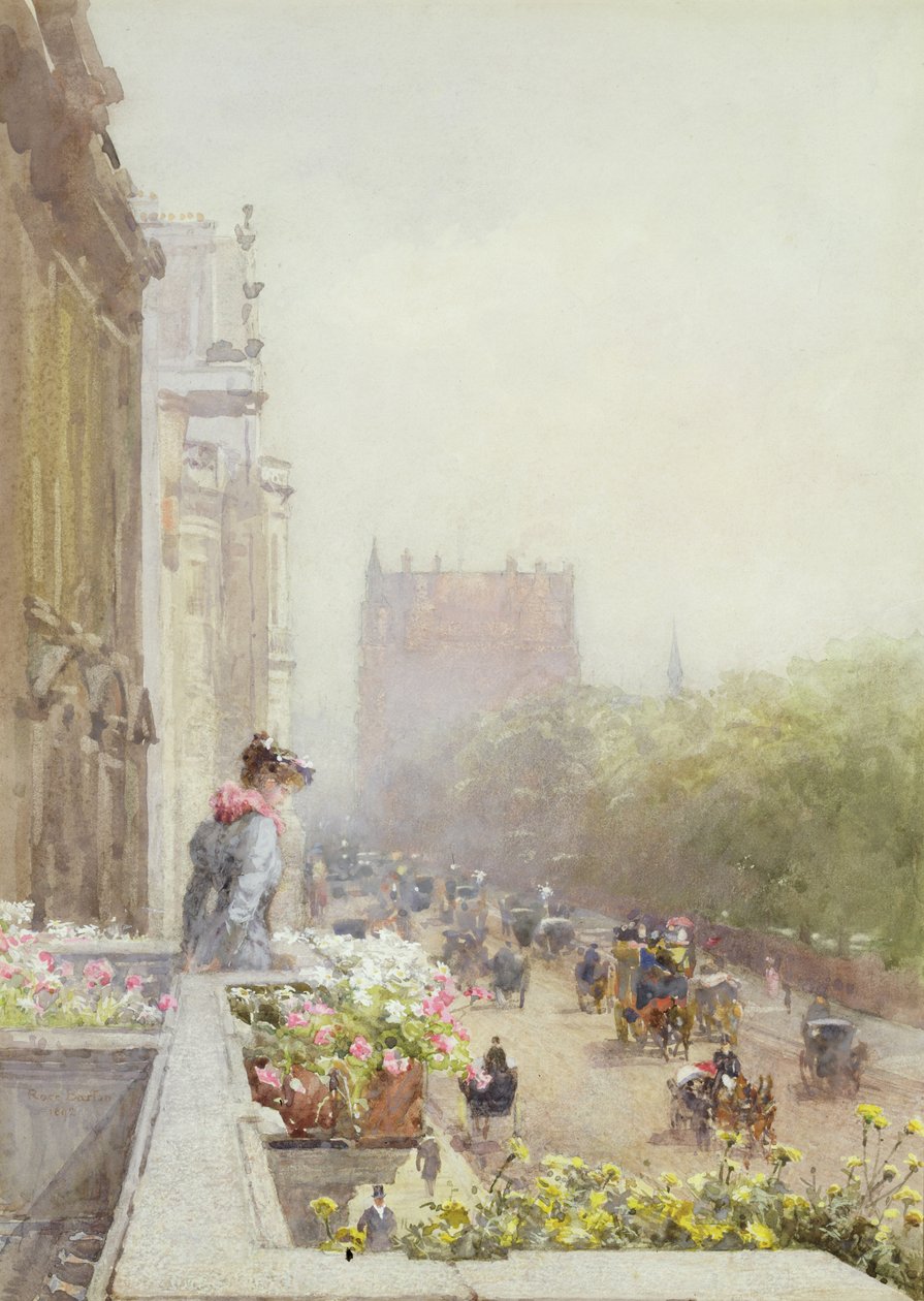 Piccadilly em junho de 1892 (wc) de Rose Maynard Barton