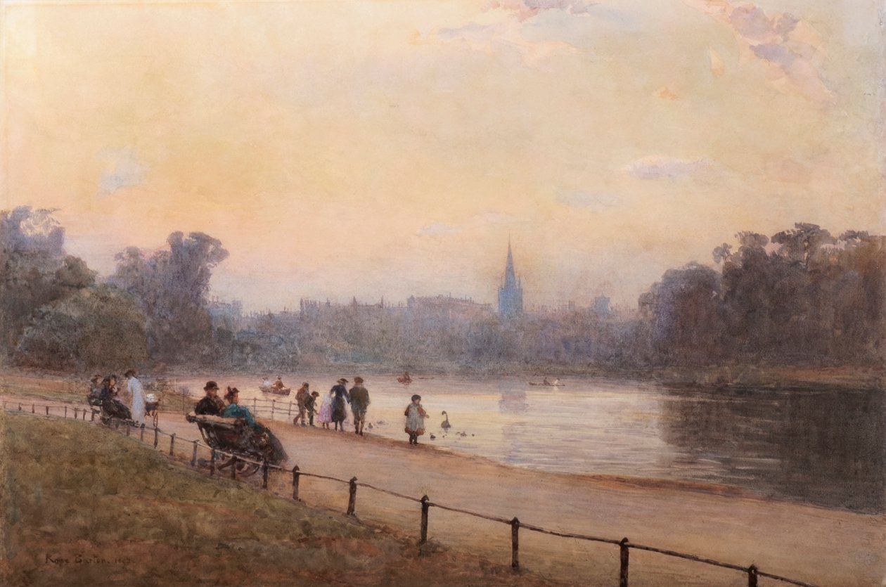 Um passeio no parque, Kensington de Rose Maynard Barton