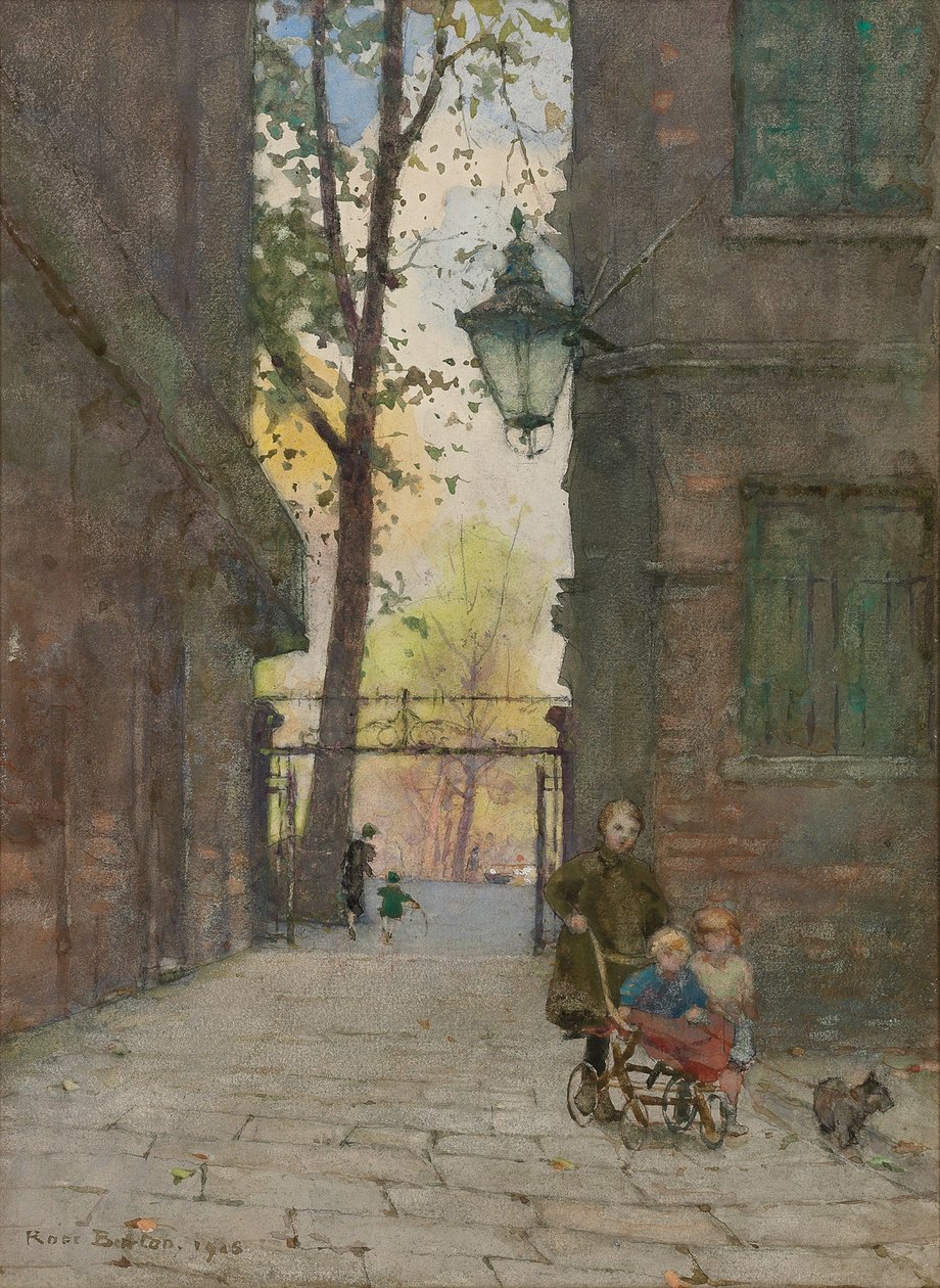 Parks Place, Knightsbridge, Londres, 1916 de Rose Maynard Barton