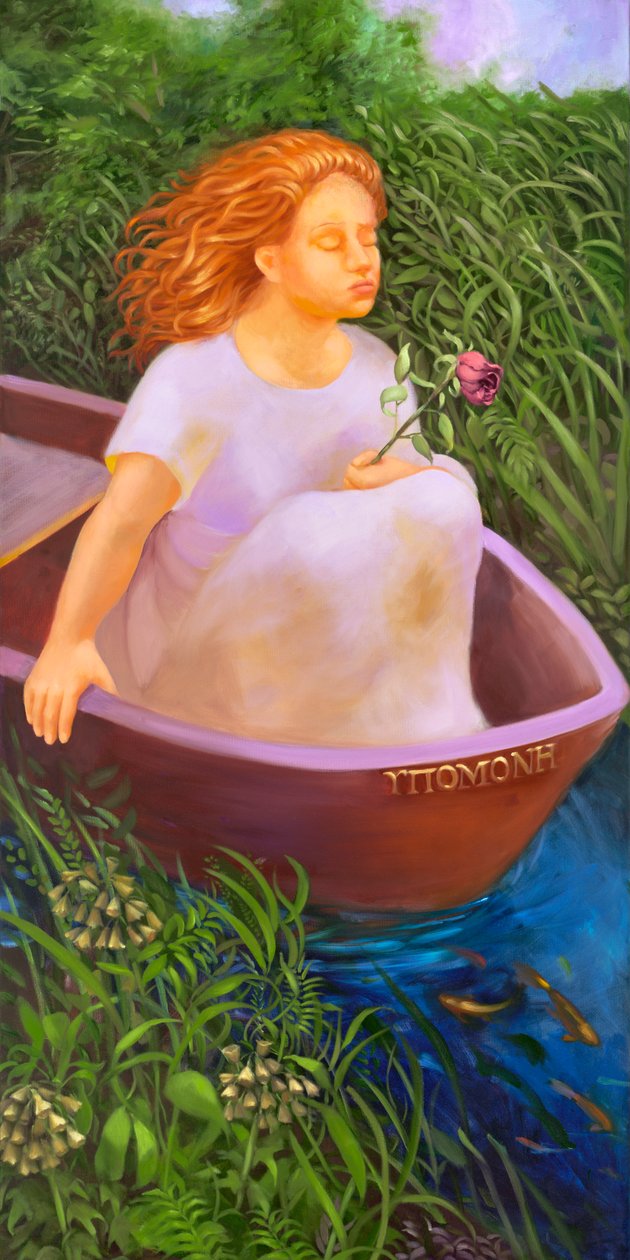 Resistência, 2006 (óleo sobre tela) de Rosemarie Adcock