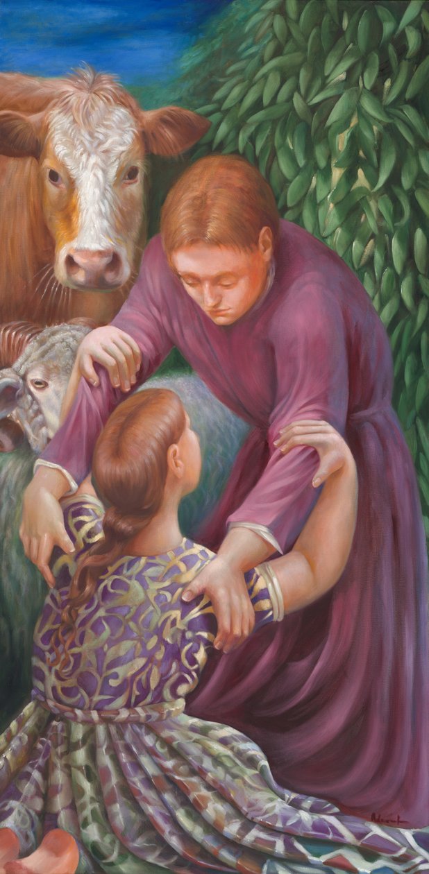 Misericórdia, 2015 (óleo sobre tela) de Rosemarie Adcock