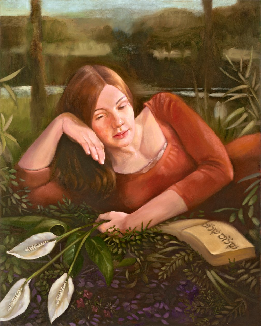 Perfect Peace, 2008 (óleo sobre tela) de Rosemarie Adcock