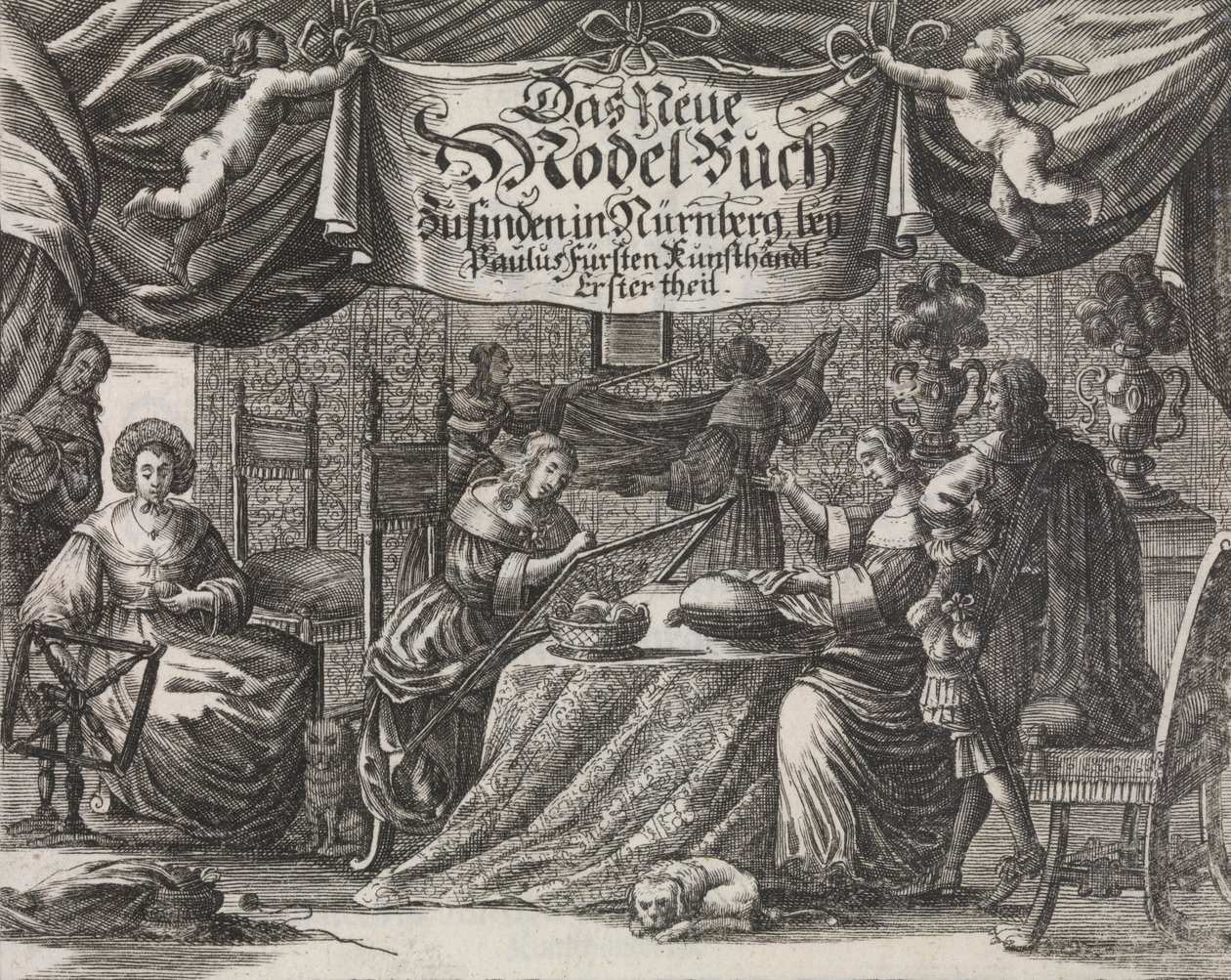 O novo modelo de livro. . .Primeira parte, cerca de 1660. de Rosina Helena Fürst