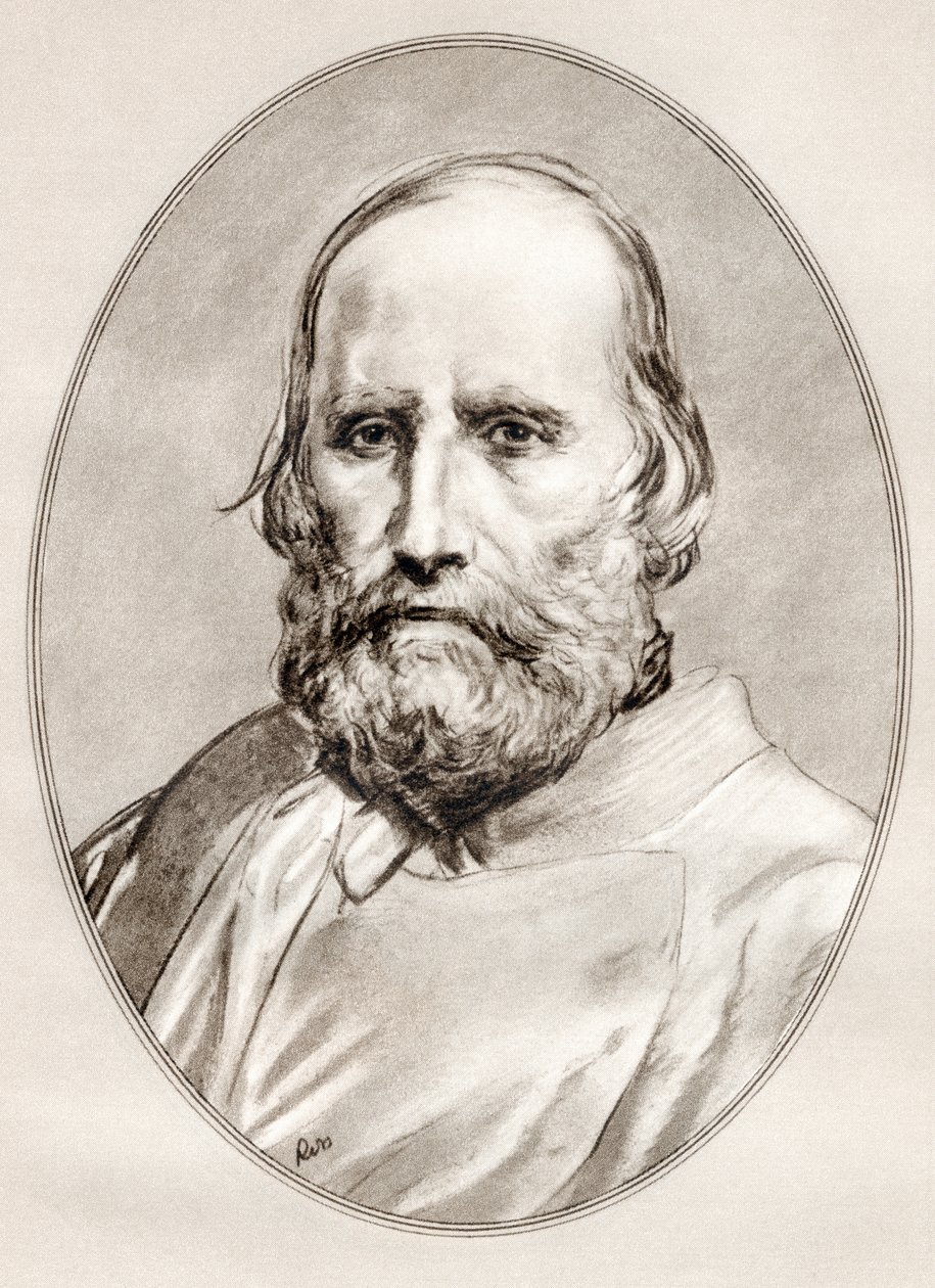 Giuseppe Garibaldi, de biografias vivas de homens famosos. de Ross Gordon
