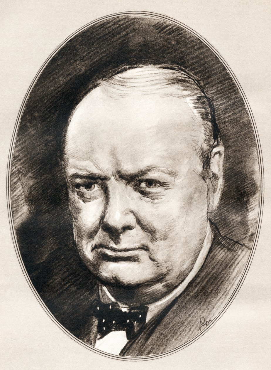 Sir Winston Leonard Spencer-Churchill, de Living Biographies of Famous Men. de Ross Gordon