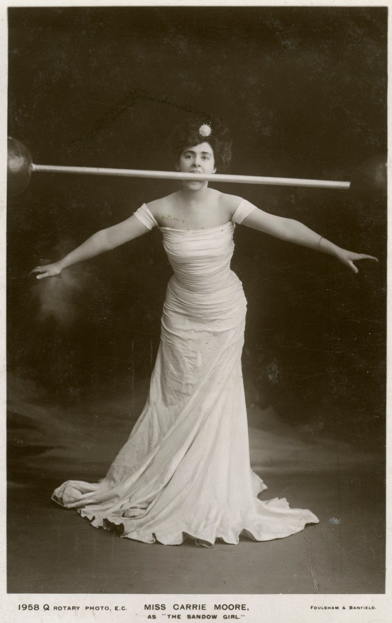 Carrie Moore, atriz australiana, c1900s. de Rotary Photo