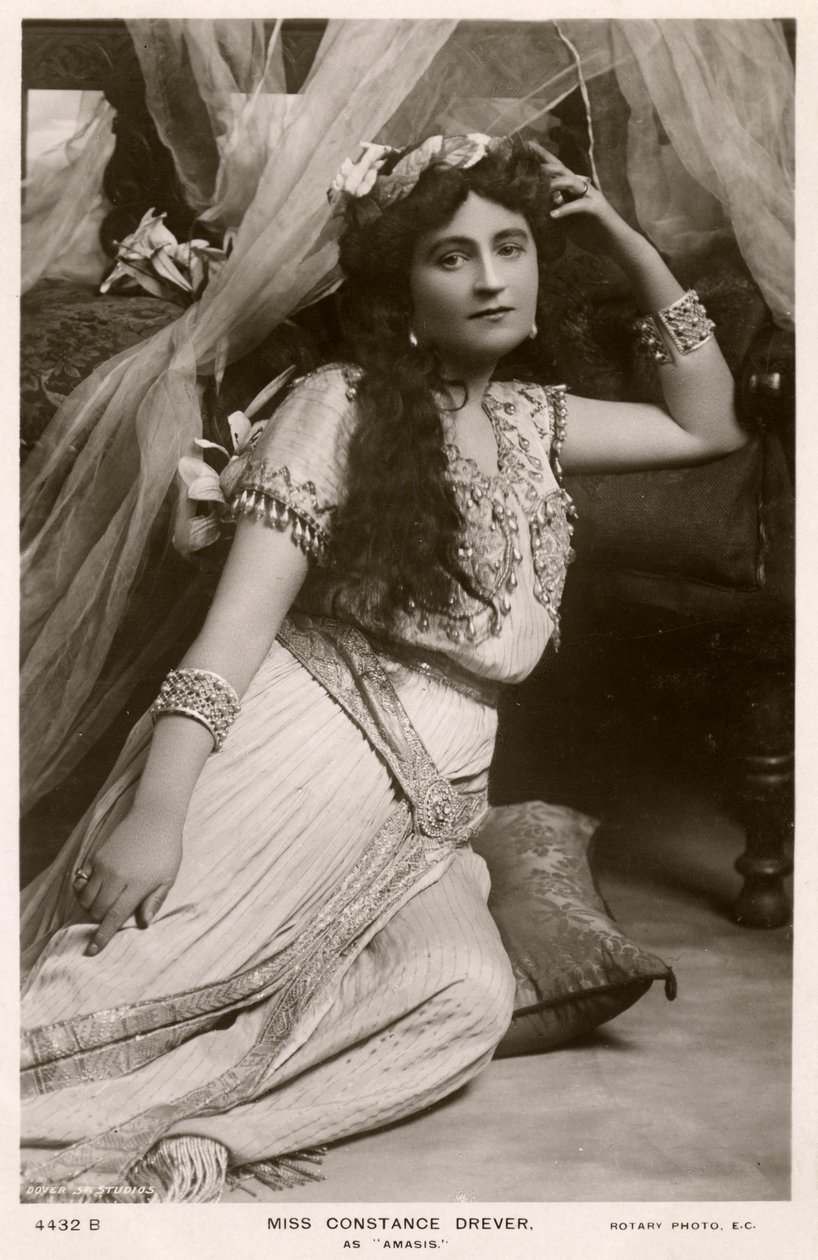 Constance Drever, atriz britânica, c1907. de Rotary Photo