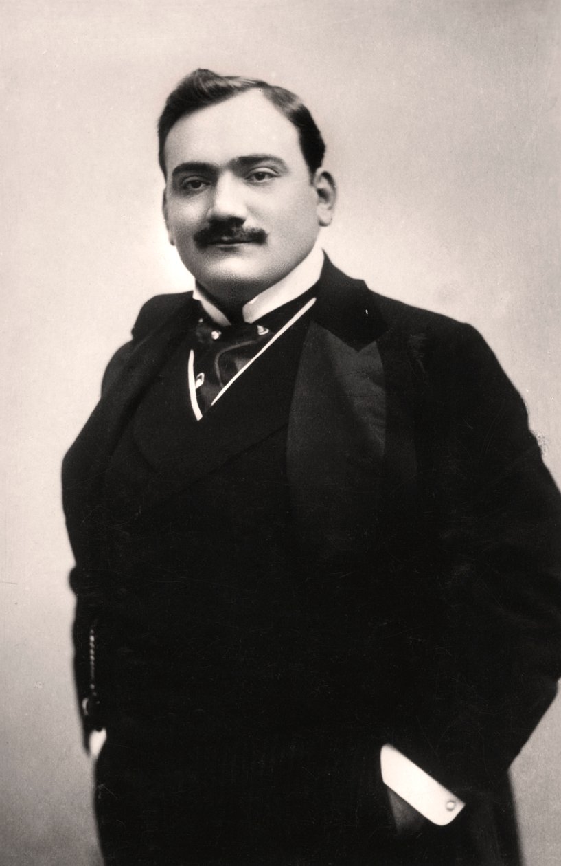Enrico Caruso 1873-1921, teor italiano, 1907. de Rotary Photo