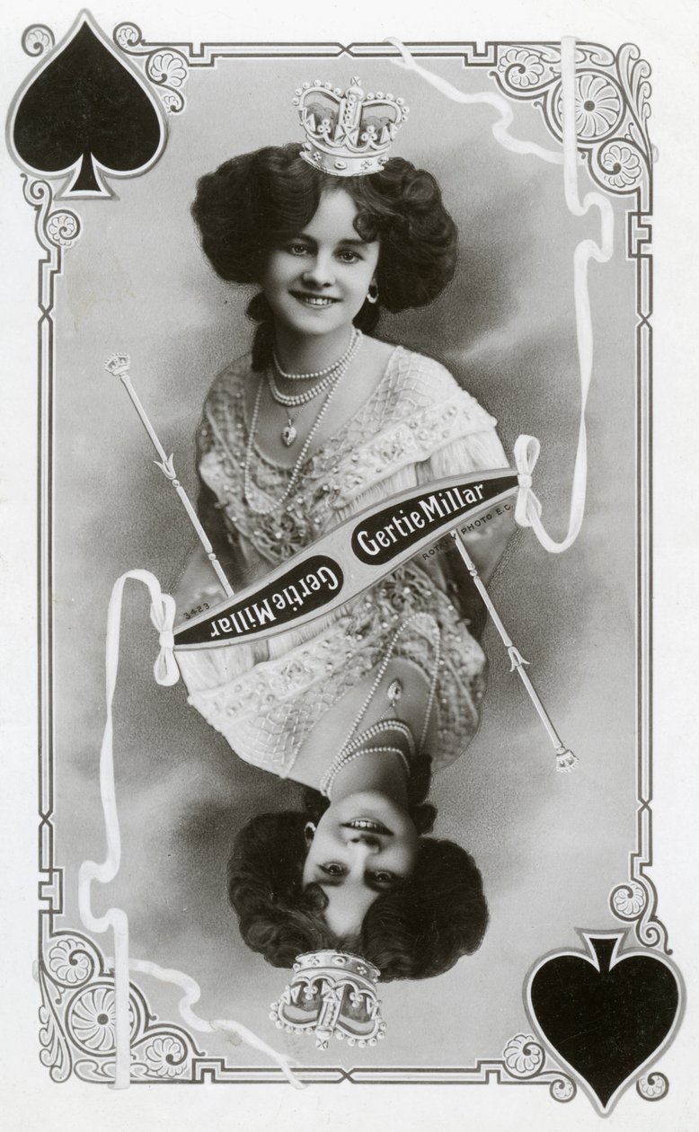 Gertie Millar, atriz e cantora britânica, c1905. de Rotary Photo
