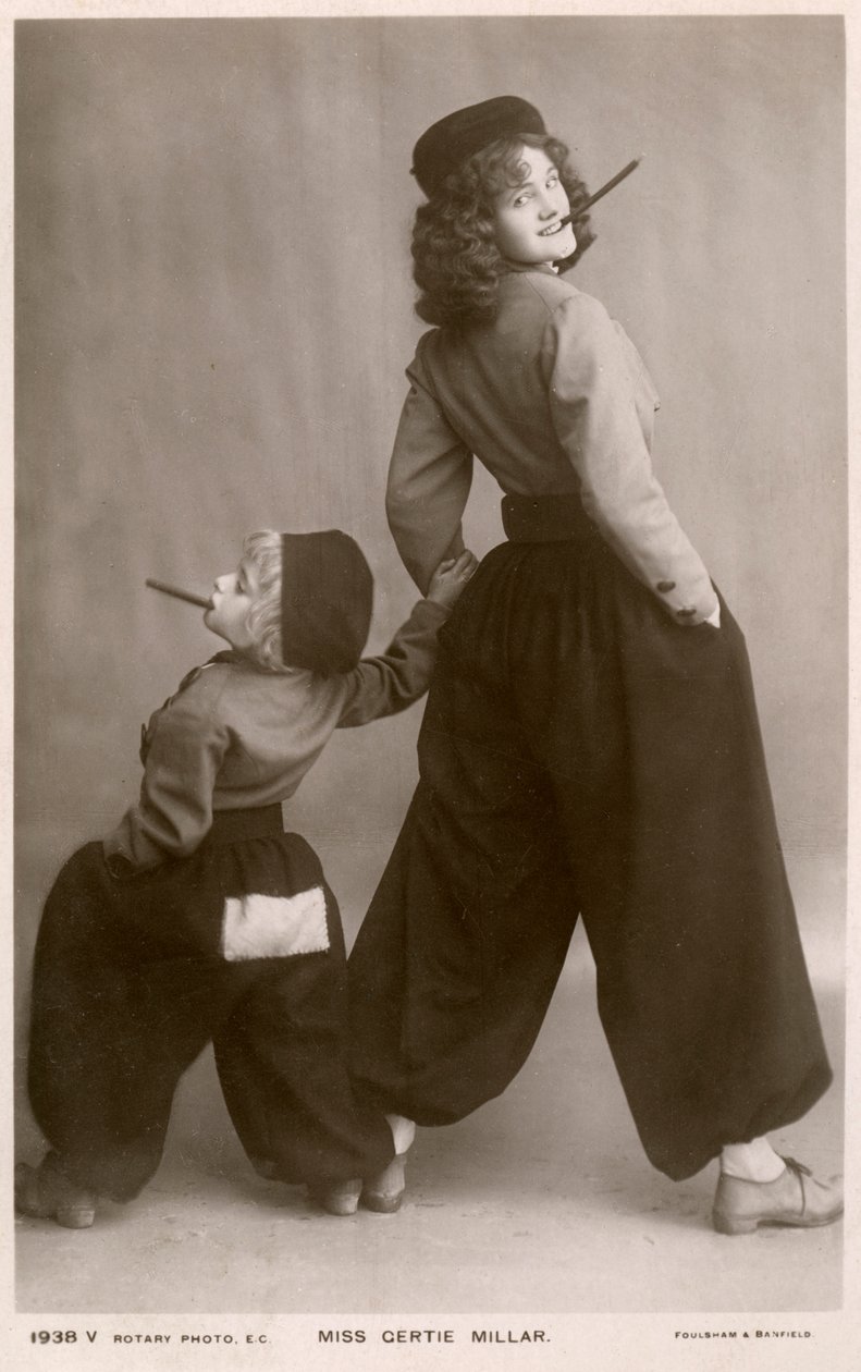 Gertie Millar, atriz e cantora britânica, c1906. de Rotary Photo