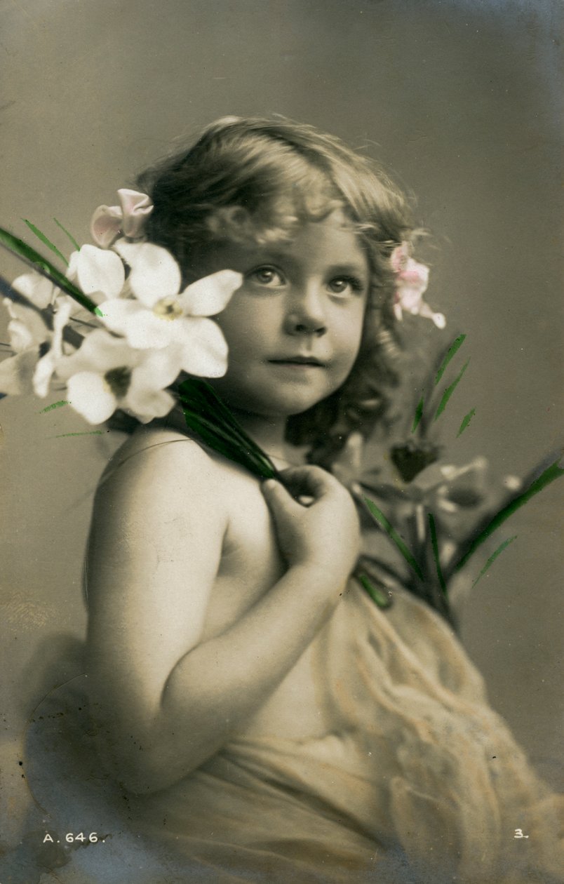 Menina, c1911. de Rotary Photo