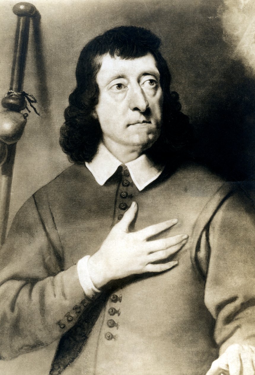 John Milton 1608-1674, poeta inglês, início do século XX. de Rotary Photo