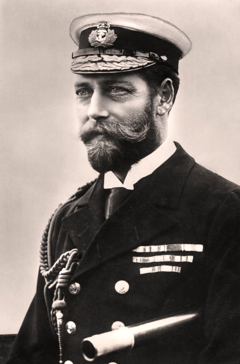 Rei George V 1865-1936, início do século XX. de Rotary Photo