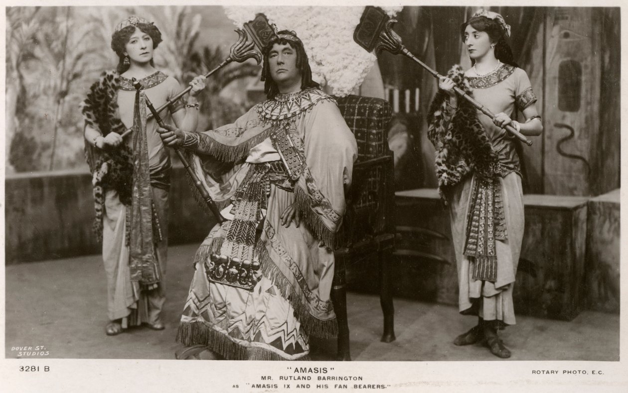 Membros do elenco de Amasis, c1906. de Rotary Photo