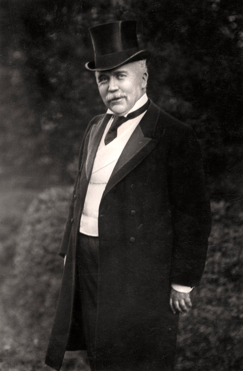 O Rt Hon. Sir Henry Campbell-Bannerman, primeiro ministro da Grã-Bretanha, 1908. de Rotary Photo