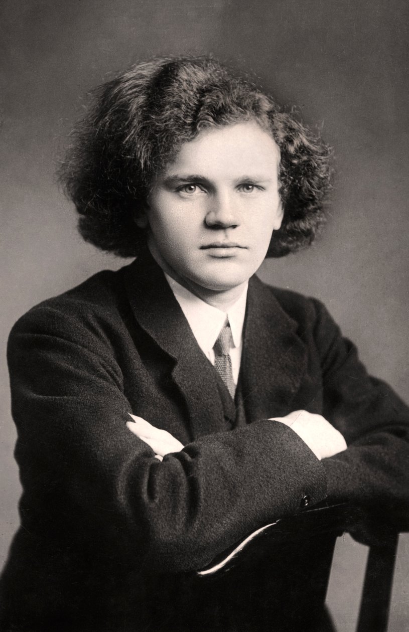 Wilhelm Backhaus 1884-1969, pianista alemão, 1907. de Rotary Photo