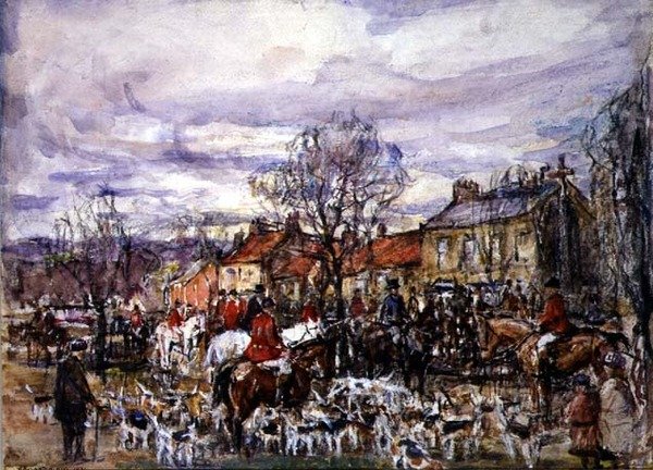 Encontro de Cães de Caça de Rowland Henry Hill