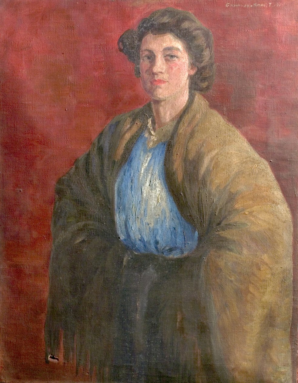 Miss Muriel Pratt no papel de Fanny em "Hindle Wakes" de Rowley Smart