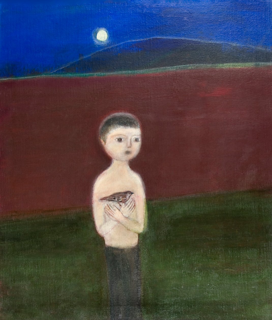 Menino e pardal, 2011 de Roya Salari