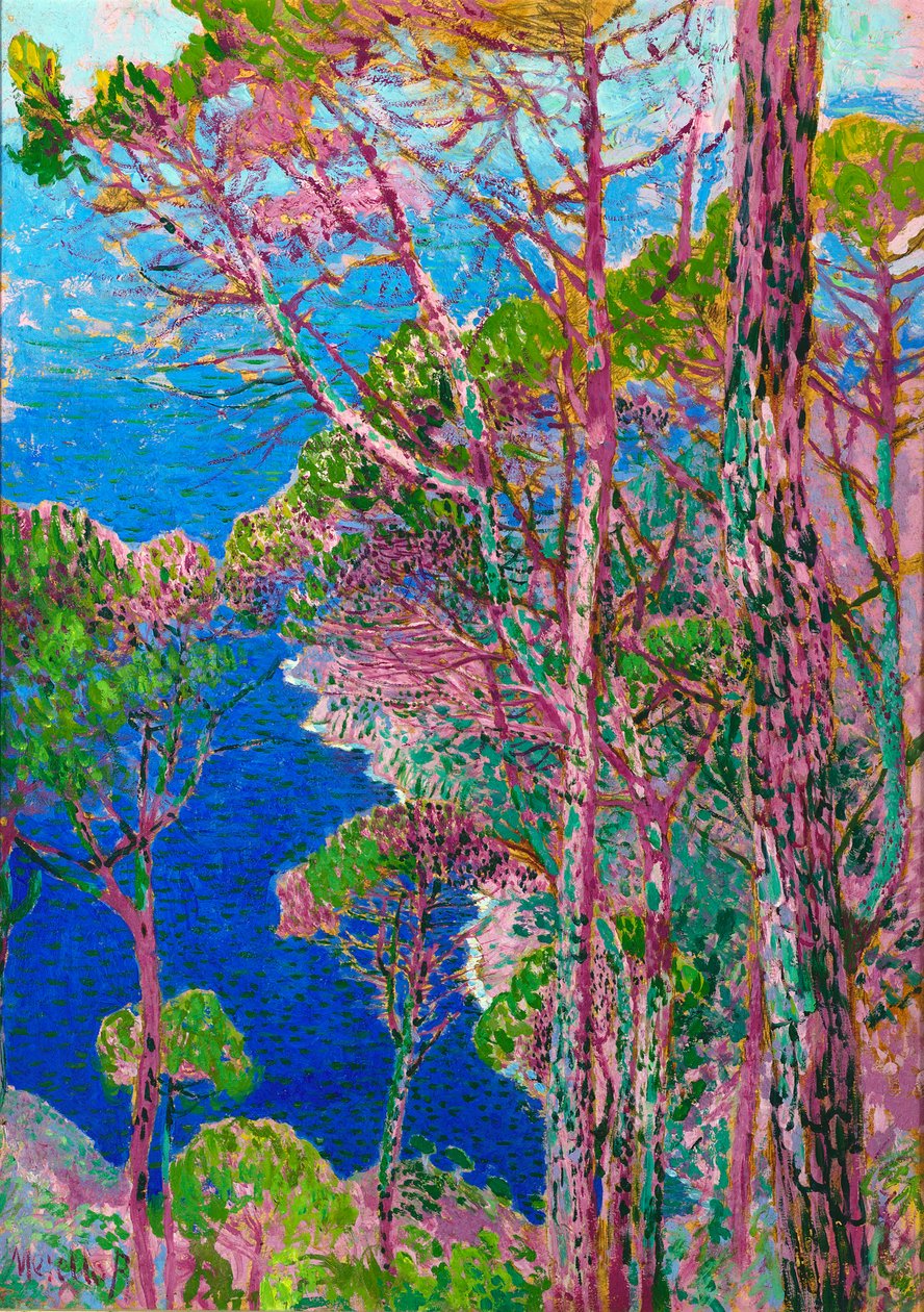Manhã à beira-mar, c.1910-14 de Rubaldo Merello
