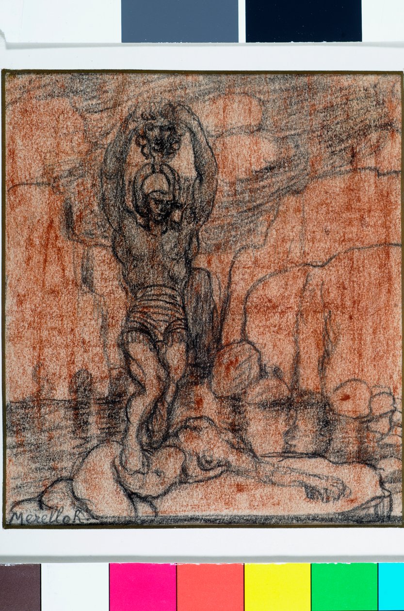 Perseu com cabeça de Medusa, c.1915-19 de Rubaldo Merello