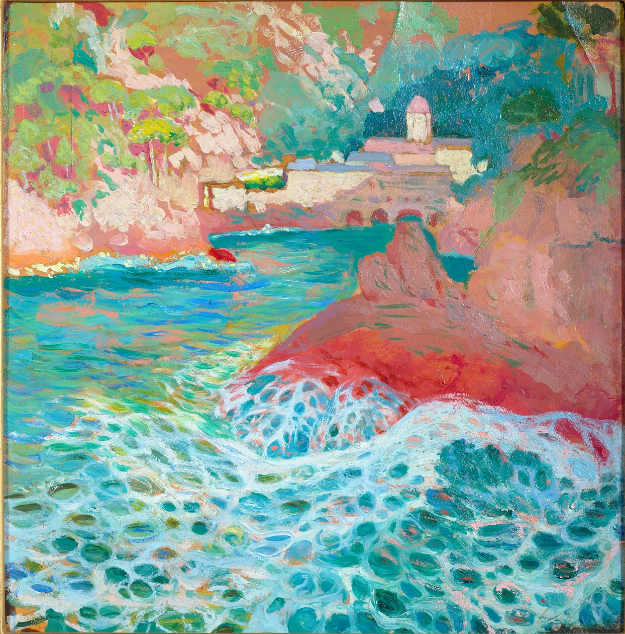 San Fruttuoso do mar, c.1909 de Rubaldo Merello