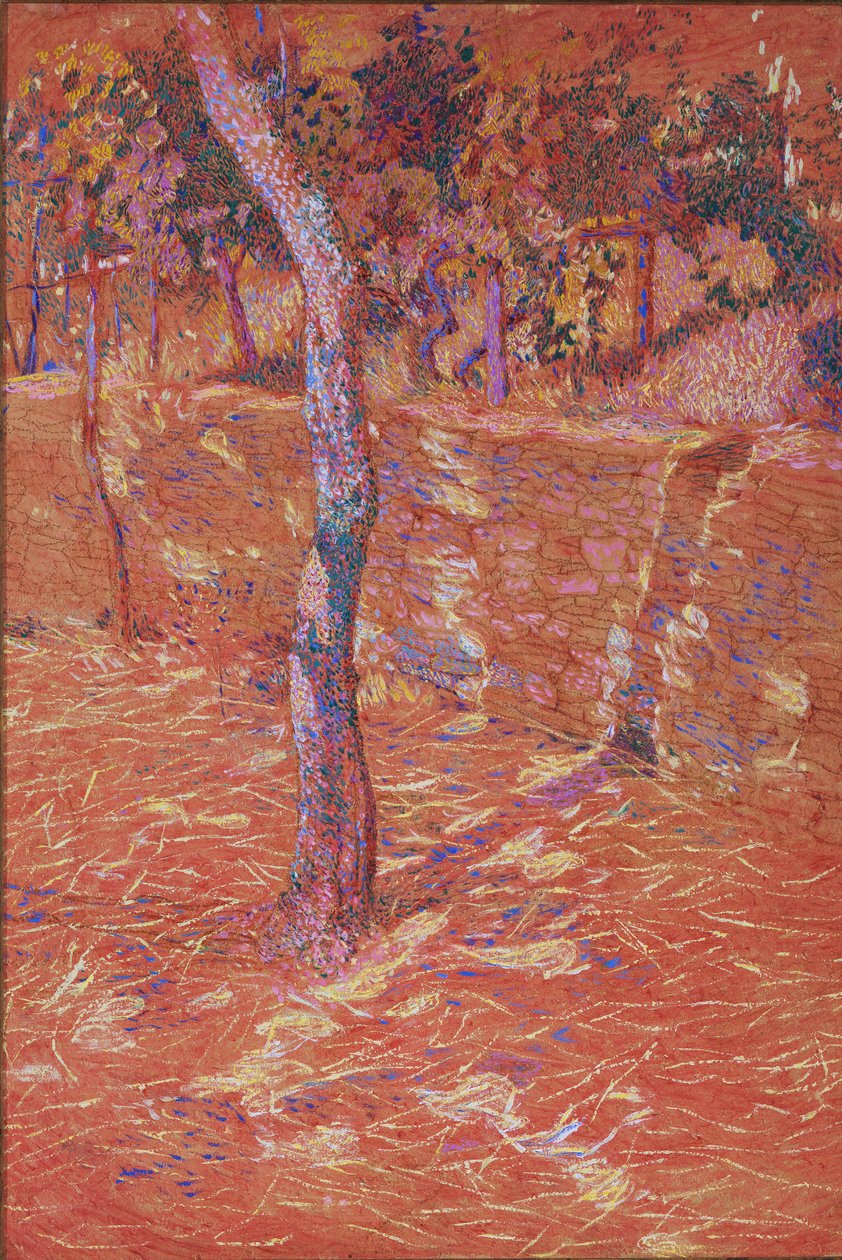 Árvore e parede, 1905-06 de Rubaldo Merello