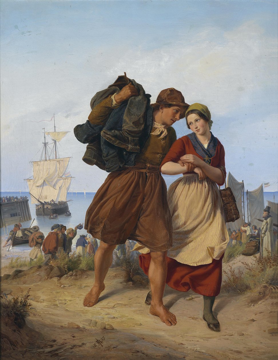 Regresso a casa do pescador de Rudolf Jordan