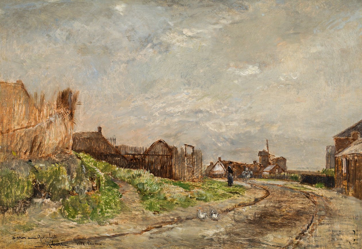 Paisagem francesa perto de Cayeux de Rudolf Ribarz